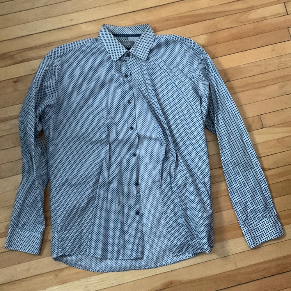 XL Seven Seas dark blue pattern